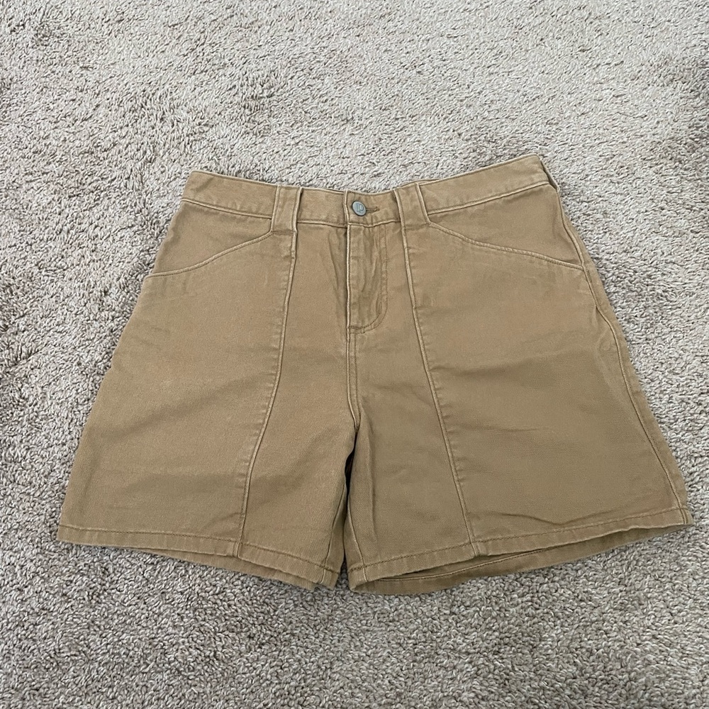 Patagonia Tan Cargo Shorts Durable Cotton Blend